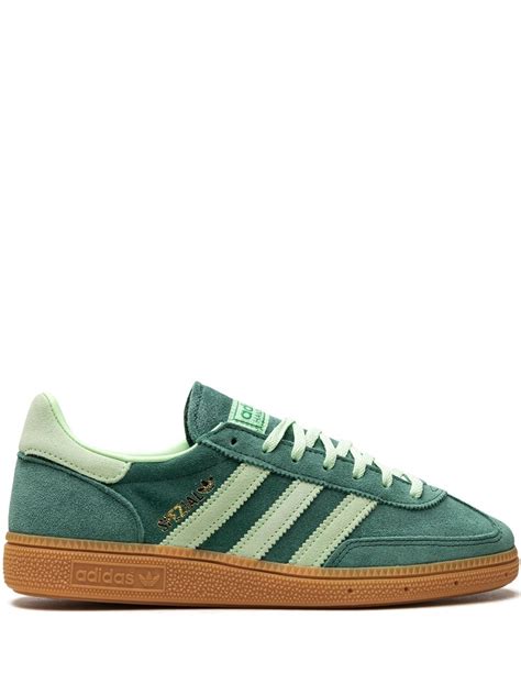 adidas green handball sneakers